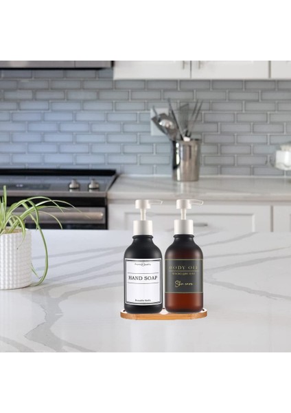 8 Adet Tarzı 500 ml Banyo Sabunluk Şampuan Şişesi Buzlu Şişe Vücut Yıkama Saç Kremi Şampuan Duş Jeli Doldurulabilir Şişe (Yurt Dışından) indirimleri