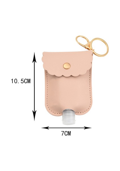 No.10 Stili 30ML 30 ml Mini Boş Taşınabilir El Temizleyici Şişe Anahtarlık Tutucu Yeniden Kullanılabilir Şişe El Yıkama Jeli Depolama Anahtarlık ile Şişe (Yurt Dışından)