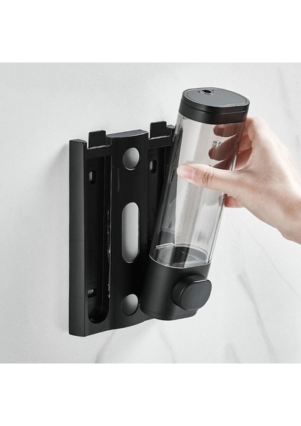 Menekşe Tarzı Banyo Sabunluk El Dezenfektanı Tutucu Duvara Monte Şampuan Duş Sıvı Dispenseri Banyo Depolama Şişeleri ve Kavanozları (Yurt Dışından) indirimleri