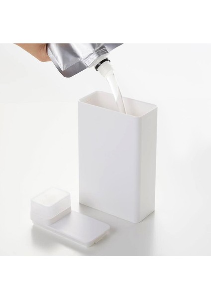 Çıkartma Stili Shımoyama 700ML Çamaşır Dağıtıcı Şişe Iskandinav Banyo Duş Kare Doldurulabilir Şişeler Sabun Sıvı Şampuan Yıkama Boş Şişeler (Yurt Dışından)
