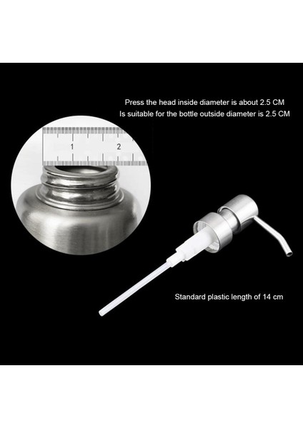 Bir Stil Şişe Dağıtıcı Sabunluk Basın Kafası Paslanmaz Çelik Mutfak Aracı Şişe Aksesuarları Mutfak Sıvı Sabunluk Pompaları (Yurt Dışından) fırsatları