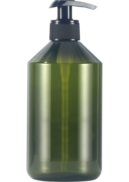 Yeşil Tarzı 500 ml Şampuan Duş Jeli Boş Pompa Şişeleri Otel Banyo Için Doldurulabilir Shanpoo Dağıtıcı Amber Şampuan Şişesi Konteyner 300 Mlml (Yurt Dışından)