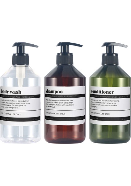 Yeşil Tarzı 500 ml Şampuan Duş Jeli Boş Pompa Şişeleri Otel Banyo Için Doldurulabilir Shanpoo Dağıtıcı Amber Şampuan Şişesi Konteyner 300 Mlml (Yurt Dışından) fiyatları