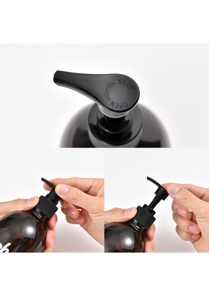 Eller Tarzı 500ML Sabunluk Şişesi El Sabunu Yemekleri Itme Tipi Doldurulabilir Şişe Banyo Duş Şampuanı Jeli Şişe Mutfak Aksesuarları (Yurt Dışından) fiyatları
