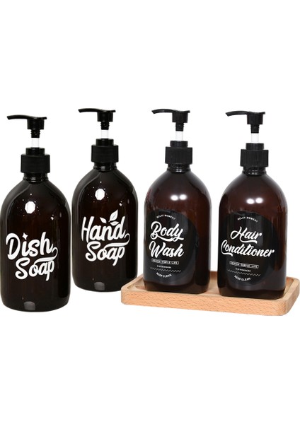 Eller Tarzı 500ML Sabunluk Şişesi El Sabunu Yemekleri Itme Tipi Doldurulabilir Şişe Banyo Duş Şampuanı Jeli Şişe Mutfak Aksesuarları (Yurt Dışından) modelleri