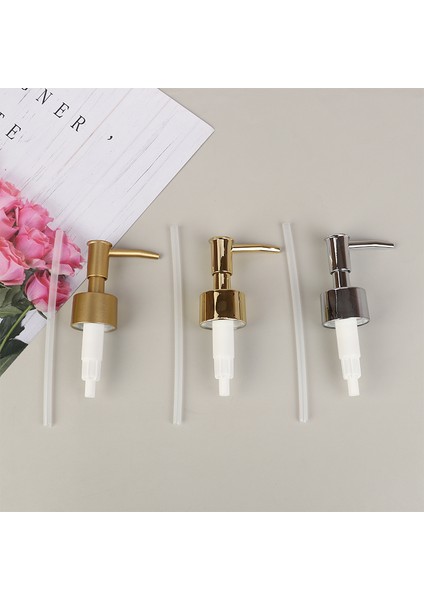 Gümüş Tarzı 1 Adet Kozmetik Fondöten Pompası Likit Fondöten Pompası Kozmetik Şişe Basın Ağız Temizleyici Nozullar (Yurt Dışından) modelleri