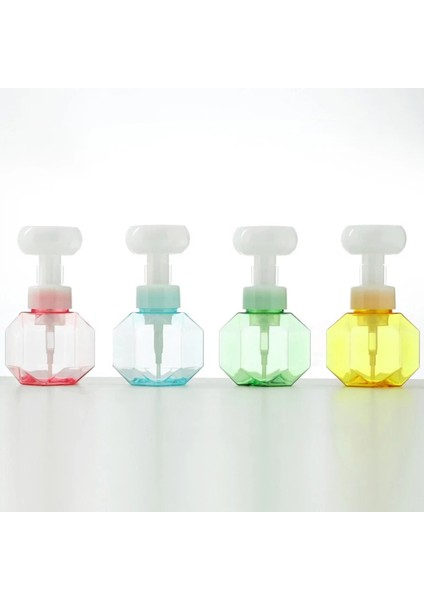 Sarı Tarzı 300 ml 300 ml Sıvı Sabunluk Çiçek Şekli Köpük Köpük Pompası Boş Şişe Plastik Şeffaf Şişe Duş Jeli Köpük Pompası Şişe (Yurt Dışından) fiyatları