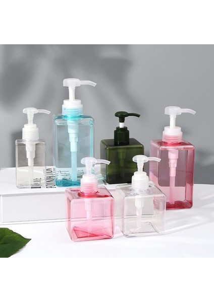 Net Stil 250 ml 250 Mlml Köpük Pompa Şişeleri Köpük El Yıkama Basın Şişe Şampuan Dispenseri Kozmetik Için Seyahat Boş Sıvı Duş Jeli (Yurt Dışından)