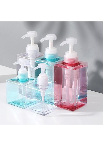 Net Stil 250 ml 250 Mlml Köpük Pompa Şişeleri Köpük El Yıkama Basın Şişe Şampuan Dispenseri Kozmetik Için Seyahat Boş Sıvı Duş Jeli (Yurt Dışından)