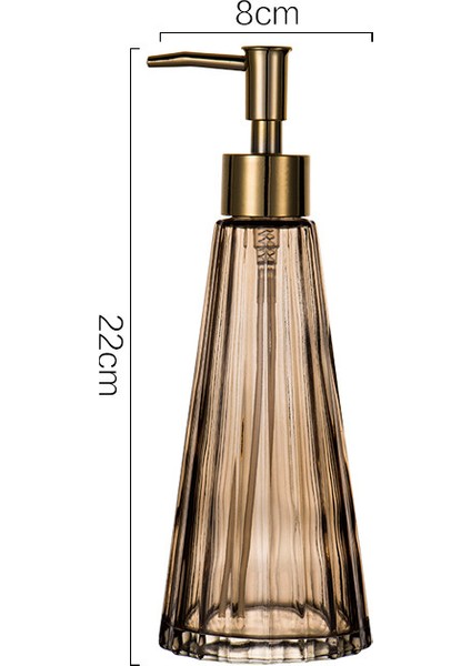 B Tarzı 300 ml Yaratıcı Şemsiye Şekli Cam Losyon Şişesi Banyo Şampuanı Sabunluk Pompası Sıvı Sabunluk Pompası Ev Dekor (Yurt Dışından)