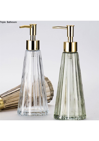 B Tarzı 300 ml Yaratıcı Şemsiye Şekli Cam Losyon Şişesi Banyo Şampuanı Sabunluk Pompası Sıvı Sabunluk Pompası Ev Dekor (Yurt Dışından) indirimleri