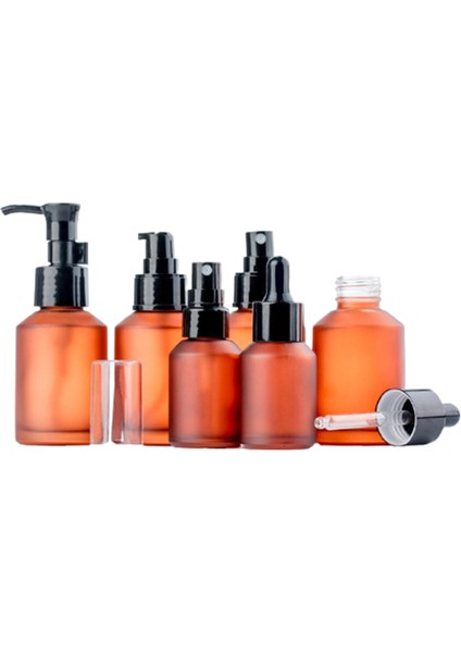 Damlalık Stili 100ML ml Boş Şişeler Doldurulabilir Parfüm Sprey Şişesi Losyon Cilt Bakım Kapları Şarap Kırmızı Cam Pompa Şişe Damlalıklı (Yurt Dışından) indirimleri