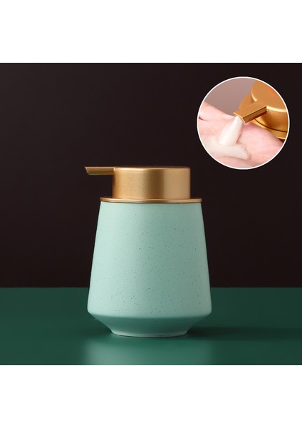 B6--10X12.5CM Tarzı 400 ml Iskandinav Seramik Sıvı Sabunluk Banyo Dezenfektanı Şişeleri Şampuan Duş Jeli Bileklik Dağıtıcı Ev Aksesuarları (Yurt Dışından)