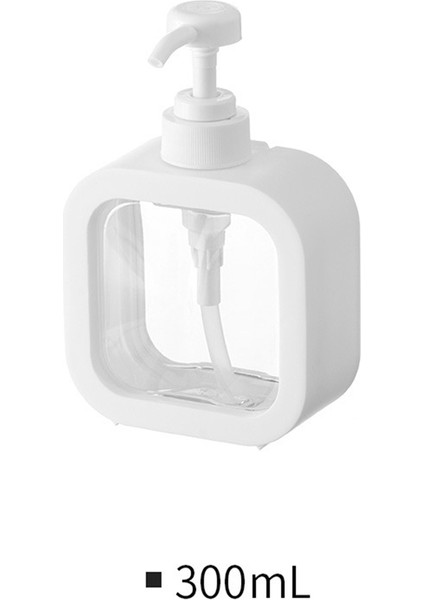 300 ml Tarzı ml Banyo Sabunluklar Doldurulabilir Losyon Şampuan Duş Jeli Tutucu Taşınabilir Seyahat Dağıtıcı Boş Banyo Pompası Şişesi (Yurt Dışından)