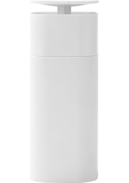 Beyaz Stil Sabunluk Banyo Lavabo Tezgah Mutfak Presleme El Yıkama Sabunu Saklama Kabı Kozmetik Şampuan Şişesi (Yurt Dışından)