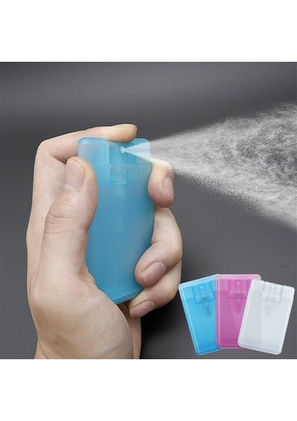 Siyah Stil Taşınabilir 20ML Seyahat Kartı Tipi Cep Sprey Şişesi Ince Sis Parfüm Alkol Dezenfektan Konteyner Şişesi (Yurt Dışından) fiyatları