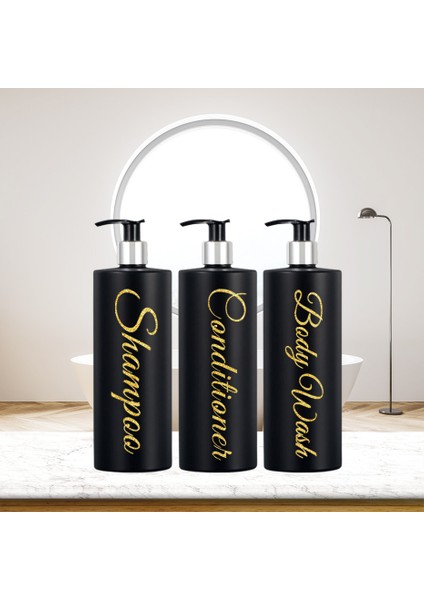 Erik Tarzı 300 ml ml Mat Sabunluk Doldurulabilir Şampuan Duş Vücut Yıkama Şişesi Losyon Dispenseri Depolama Basın Şişe Ev Dekorasyon (Yurt Dışından) modelleri