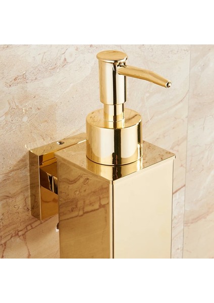 Erik Tarzı Sıvı Sabunluk Banyo Duvara Monte Altın Paslanmaz Çelik Duş Jeli Deterjan Şampuan Şişesi Mutfak Otel Ev Için (Yurt Dışından) modelleri