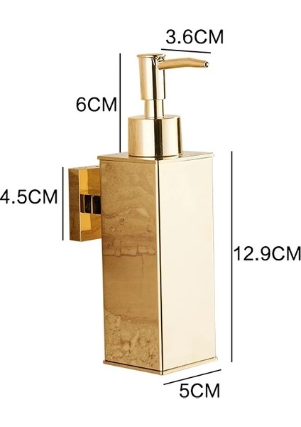 Erik Tarzı Sıvı Sabunluk Banyo Duvara Monte Altın Paslanmaz Çelik Duş Jeli Deterjan Şampuan Şişesi Mutfak Otel Ev Için (Yurt Dışından) indirimleri