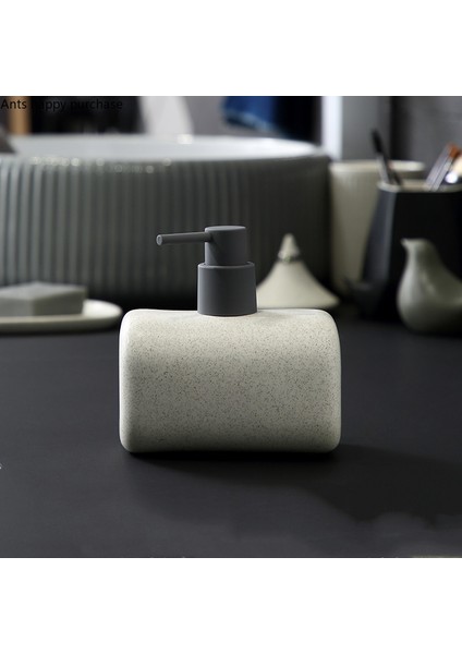 Siyah Stil 600 ml Seramik Losyon Şişesi Ev Banyo Bölünmüş Boş Şişeler Şampuan Duş Jeli Şişe El Temizleyici Şişeler Sabunluk (Yurt Dışından) fiyatları