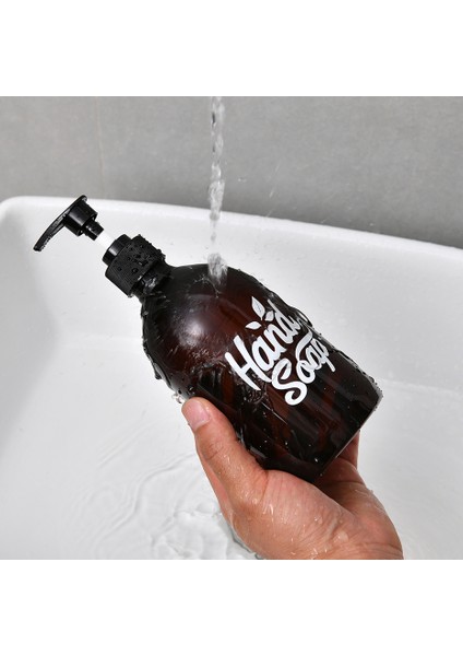 2 Adet Tarzı 500ML Sabunluk Şişesi El Sabunu Yemekleri Itme Tipi Doldurulabilir Şişe Banyo Duş Şampuanı Jeli Şişe Mutfak Aksesuarları (Yurt Dışından) indirimleri