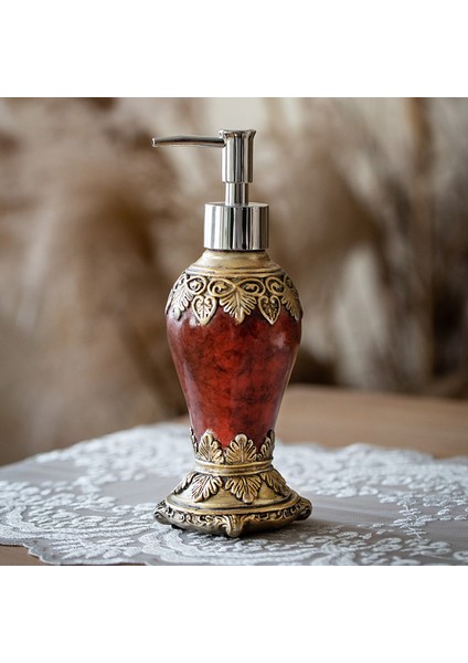 Mavi Stil Lüks Akik Renkli Losyon Şişesi 300 ml Sabunluk El Temizleyici Şişe Ev Retro Dekorasyon Dezenfektan Depolama Tankı (Yurt Dışından) fiyatları