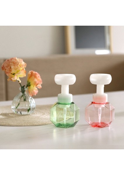 Bir Stil 300ML 300 ml Sıvı Sabunluk Çiçek Şekli Köpük Köpük Pompası Boş Şişe Plastik Şişe Seyahat Sabun Duş Jeli Dağıtıcı Şişe (Yurt Dışından) modelleri