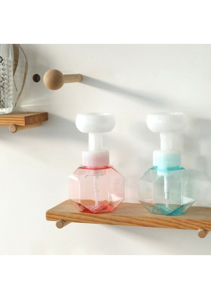 Bir Stil 300ML 300 ml Sıvı Sabunluk Çiçek Şekli Köpük Köpük Pompası Boş Şişe Plastik Şişe Seyahat Sabun Duş Jeli Dağıtıcı Şişe (Yurt Dışından) fırsatları