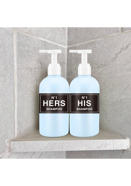 Beyaz Stil Banyo Için 500 ml Sabunluk Büyük Kapasiteli Şampuan Duş Jeli Şişeleri Doldurulabilir Losyon Sıvı Saklama Kabı (Yurt Dışından) modelleri