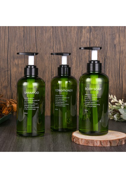 Kahverengi Tarzı 500 ml Doldurulabilir Banyo Sabunluk Pompalı Şişe Şampuan Dispenseri Duş Duvar Saklama Kabı Kremi Losyon Için (Yurt Dışından) indirimleri