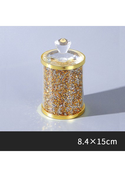 C-8.4X15CM Tarzı Işık Lüks Flaş Elmas Sabun Şişesi Yaratıcı Sabunluk Duş Jeli Şampuanlık Şişe Ev Banyo Aksesuarları (Yurt Dışından)