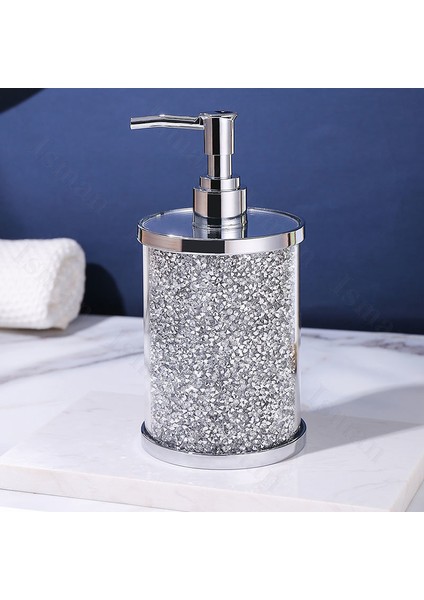 C-8.4X15CM Tarzı Işık Lüks Flaş Elmas Sabun Şişesi Yaratıcı Sabunluk Duş Jeli Şampuanlık Şişe Ev Banyo Aksesuarları (Yurt Dışından) fırsatları