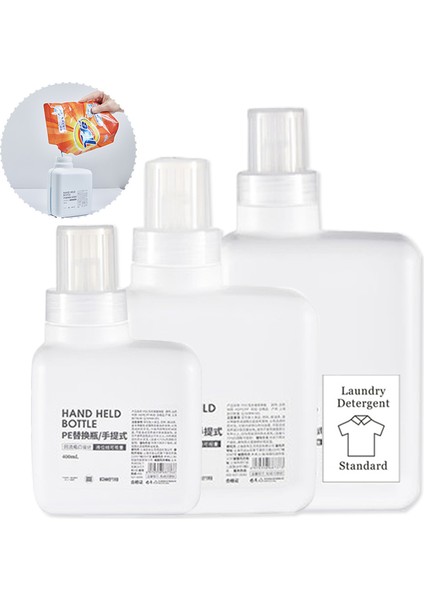 C Tarzı Çamaşır Dispenseri Büyük Kapasiteli Çamaşır Deterjanı Yumuşatıcı Alt Şişeleme Doldurulabilir Banyo Yıkama Tozu Alt Şişeleme (Yurt Dışından) fiyatları