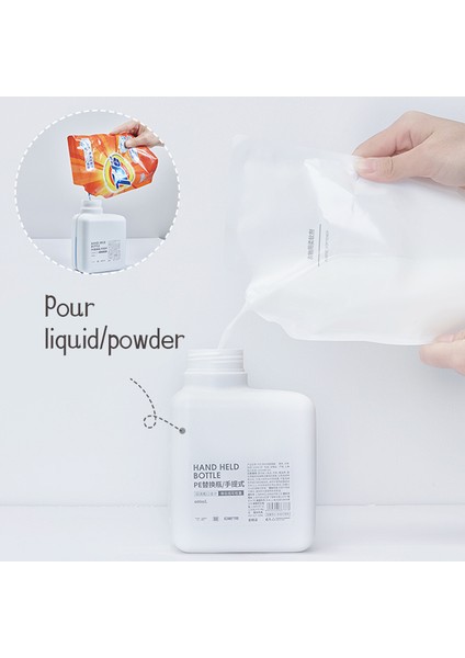 C Tarzı Çamaşır Dispenseri Büyük Kapasiteli Çamaşır Deterjanı Yumuşatıcı Alt Şişeleme Doldurulabilir Banyo Yıkama Tozu Alt Şişeleme (Yurt Dışından) indirimleri