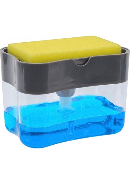 Siyah Stil Mutfak Için Bulaşık Sabunu Dispenseri,sıvı Sabunluk,sünger Tutuculu Mutfak Sabunluk,sünger Sabun Pompa Dispenseri (Yurt Dışından) modelleri