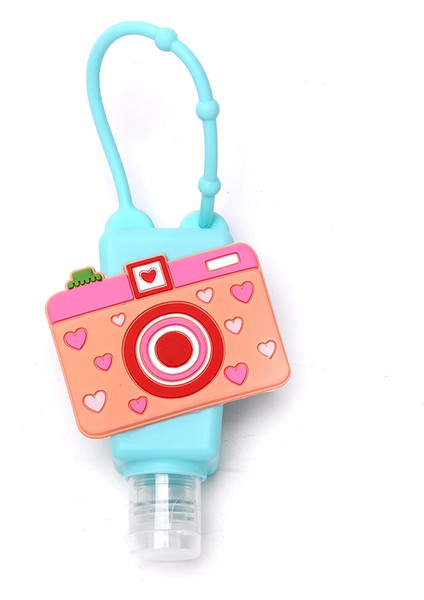 G Tarzı Yeni Taşınabilir 30ML Sevimli Silikon Mini El Dezenfektanı El Jeli Tutucu Güvenli Jel Tutucu Seyahat Şampuan Sabunluk Şişesi (Yurt Dışından) fırsatları