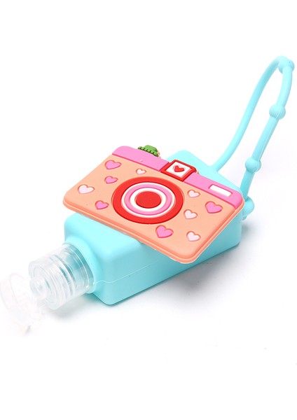 G Tarzı Yeni Taşınabilir 30ML Sevimli Silikon Mini El Dezenfektanı El Jeli Tutucu Güvenli Jel Tutucu Seyahat Şampuan Sabunluk Şişesi (Yurt Dışından) indirimleri