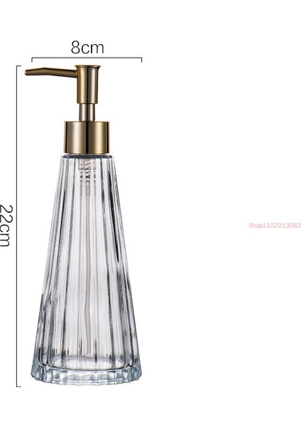 C Tarzı 300 ml Yaratıcı Şemsiye Şekli Cam Losyon Şişesi Banyo Şampuanı Sabunluk Pompası Sıvı Sabunluk Pompası Ev Dekor (Yurt Dışından)