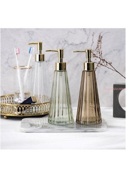 C Tarzı 300 ml Yaratıcı Şemsiye Şekli Cam Losyon Şişesi Banyo Şampuanı Sabunluk Pompası Sıvı Sabunluk Pompası Ev Dekor (Yurt Dışından) fiyatları