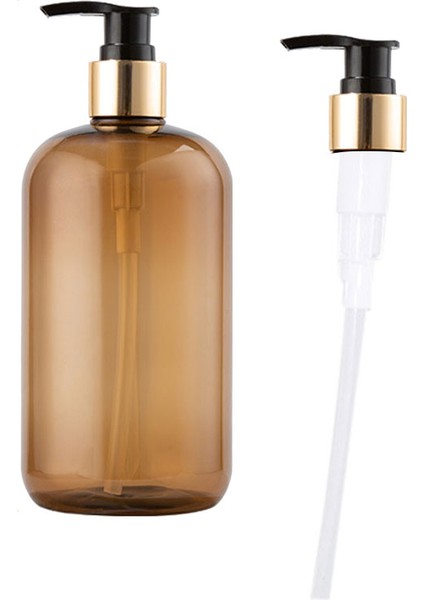 Çoklu Stil 500 ml Bulaşık Sabunu Şişesi Mutfak Doldurulabilir Sıvı Sabunluk El Sabunu Losyon Kabı Banyo Şampuanı Vücut Yıkama Şişesi (Yurt Dışından)