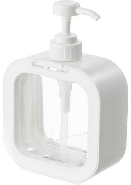 500 ml Tarzı T5EF 300 ml 500 ml Şampuan Pompası Şişeleri Dağıtıcı Temizle Boş Şişeler Sabun Krem Losyon Için Doldurulabilir Kaplar (Yurt Dışından)