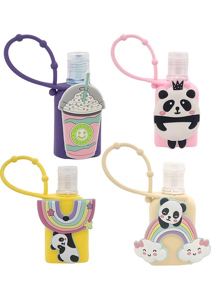 Erik Tarzı 30ML Licone Mini Sevimli Komik Hayvan Silikon El Temizleyici Cepte Tutucu Boş Şişe Rastgele Desen Rastgele Gönderilen (Yurt Dışından) fırsatları