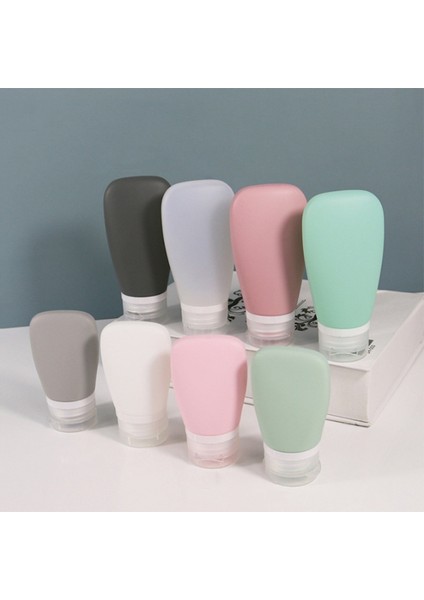 P Tarzı 90ML Kozmetik Şişe Silika Jel Mini Boş Konteyner Cilt Bakımı Duş Jeli Şampuan Kavanozları Taşınabilir Ekstrüzyon Şişeleme Seyahat Aksesuarları (Yurt Dışından) fiyatları