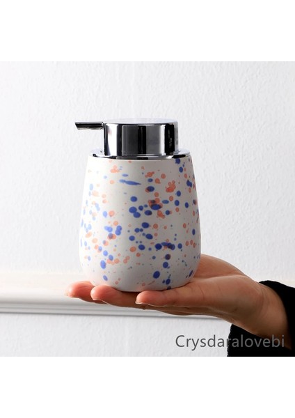 Çikolata Tarzı Ebru Seramik El Sabunu Dağıtıcı Şişe Taşınabilir Sıvı Sabun Şişesi Losyon Dağıtım Pompası Seramik Kupalar Banyo Seti (Yurt Dışından) modelleri