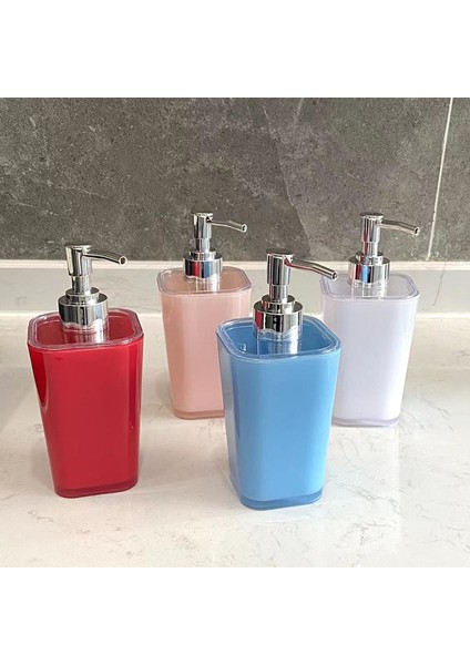 Beyaz Stil 320ML Sıvı Şişe Sabunluk Emülsiyon Losyon Şişesi Yaratıcı Banyo Aksesuarları Seti Ev Dekorasyon (Yurt Dışından) indirimleri