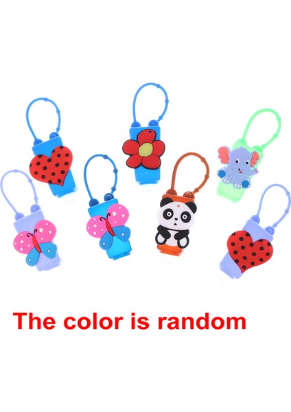 Q Tarzı Seyahat Taşınabilir Güvenli Jel Tutucu Asılabilir Sıvı Sabunluk Konteynerleri Sevimli Fil Hayvan Kalp Mini El Temizleyici Tutucu (Yurt Dışından) fırsatları