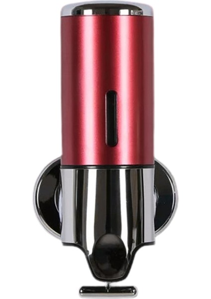 Kırmızı Stil Plastik Sıvı El Sabunu Dispenseri 500ML Duvara Monte Duş Jeli Şampuan Dispenseri (Yurt Dışından)