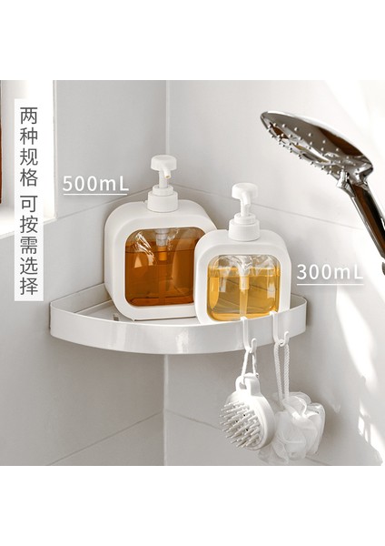 500ML Tarzı ml Banyo Sabunluklar Doldurulabilir Losyon Şampuan Duş Jeli Tutucu Taşınabilir Seyahat Dağıtıcı Boş Banyo Pompası Şişesi (Yurt Dışından) indirimleri