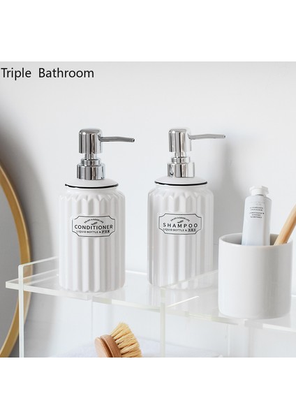 B1 Stili 370 ml 1 Adet Modern Sıvı Sabun Şişeleri Seramik Saf Renk Banyo Temizleyici Şişeler Bileklik El Dağıtıcı Tuvalet Aksesuarları (Yurt Dışından) fiyatları