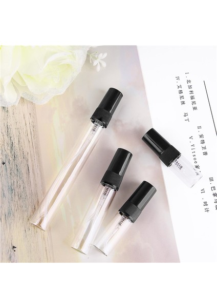 10 ml Tarzı 5 Adet Şeffaf Cam Sprey Şişesi Mini Parfüm Alkol Kozmetik Şişesi Örnek Test Tüpü Ince Cam Şişe ml (Yurt Dışından) modelleri